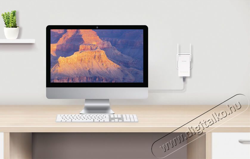 TP-LINK RE210 AC750 Dual Band Vezeték nélküli Range Extender Iroda és számítástechnika - Hálózat - Lefedettségnövelő / jeltovábbító - 313191