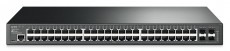 TP-LINK T2600G-52TS 48port GbE LAN 4 combo GbE RJ45/SFP menedzselhető Switch Iroda és számítástechnika - Hálózat - Switch - 313197