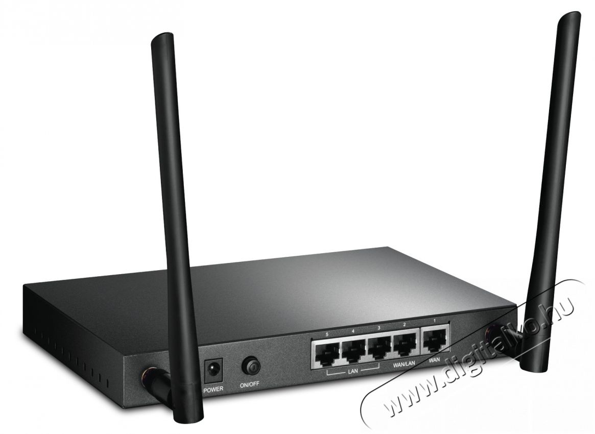 TP-LINK TL-ER604W SafeStream Vezeték nélküli 300Mbps Gigabit VPN Router Iroda és számítástechnika - Hálózat - Router - 313219