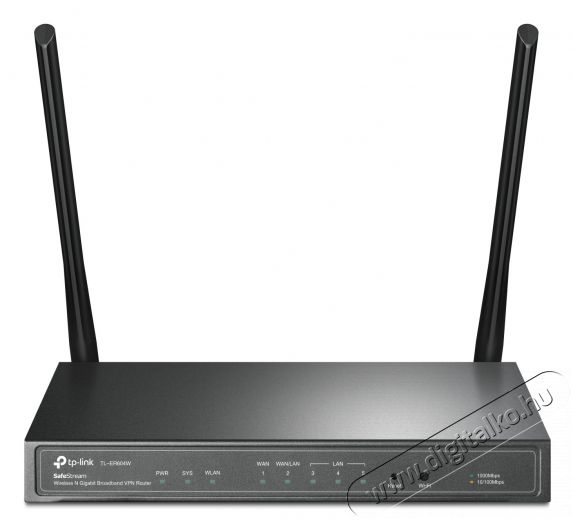 TP-LINK TL-ER604W SafeStream Vezeték nélküli 300Mbps Gigabit VPN Router Iroda és számítástechnika - Hálózat - Router - 313219