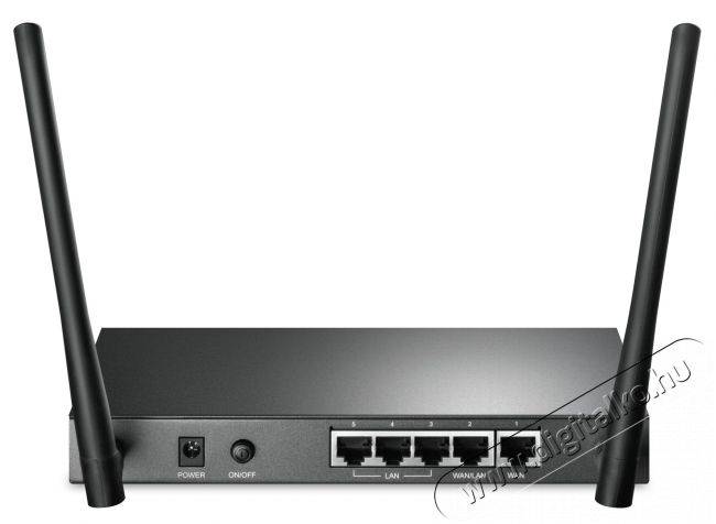TP-LINK TL-ER604W SafeStream Vezeték nélküli 300Mbps Gigabit VPN Router Iroda és számítástechnika - Hálózat - Router - 313219