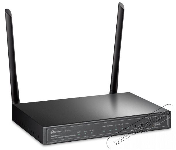 TP-LINK TL-ER604W SafeStream Vezeték nélküli 300Mbps Gigabit VPN Router Iroda és számítástechnika - Hálózat - Router - 313219