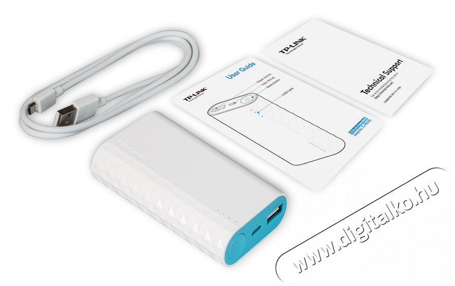 TP-LINK TL-PB5200 power bank Mobil / Kommunik&aacute;ci&oacute; / Smart - Powerbank / K&uuml;lső akkumul&aacute;tor &eacute;s t&ouml;ltő - 318504