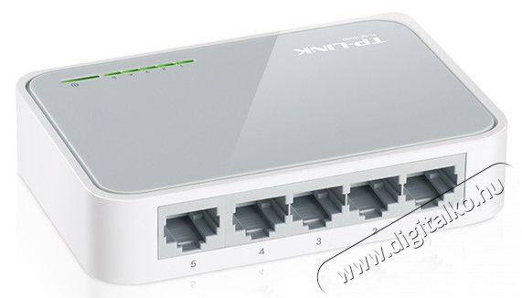 TP-LINK TL-SF1005D 5port 10/100Mbps LAN nem menedzselhető asztali Switch Iroda és számítástechnika - Hálózat - Switch - 314947
