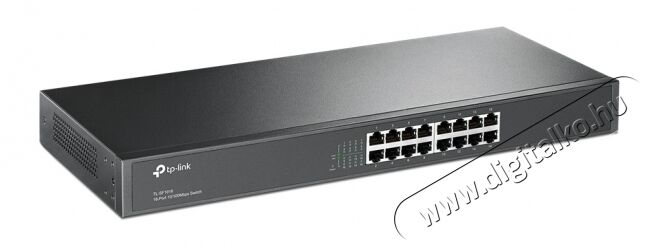 TP-LINK TL-SF1016 16 LAN 10/100Mbps rack Switch Iroda és számítástechnika - Hálózat - Switch - 313228
