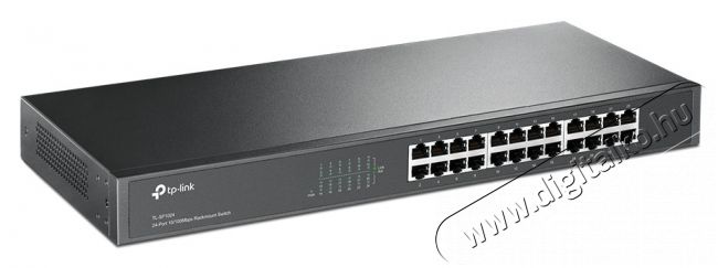TP-LINK TL-SF1024 24 portos 10/100Mbps Unmanaged Rack Switch Iroda és számítástechnika - Hálózat - Switch - 313231