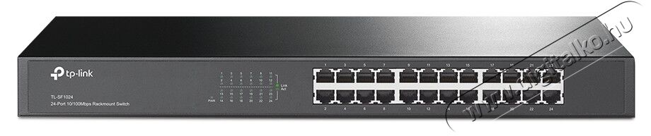 TP-LINK TL-SF1024 24 portos 10/100Mbps Unmanaged Rack Switch Iroda és számítástechnika - Hálózat - Switch - 313231