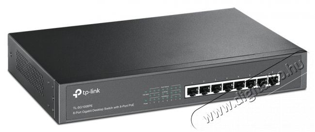 TP-LINK TL-SG1008PE 8port 10/100/1000Mbps LAN, PoE switch Újdonságok - Új termékek - 313237