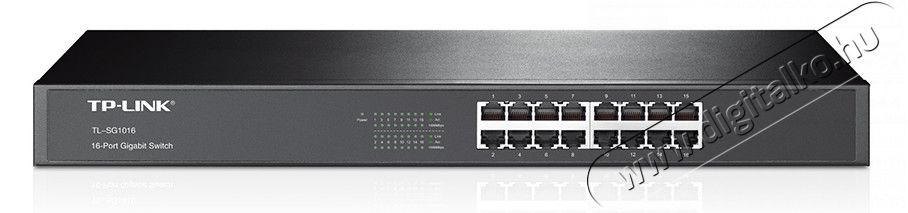 TP-LINK TL-SG1016 16port GbE LAN rack switch Iroda és számítástechnika - Hálózat - Switch - 313238