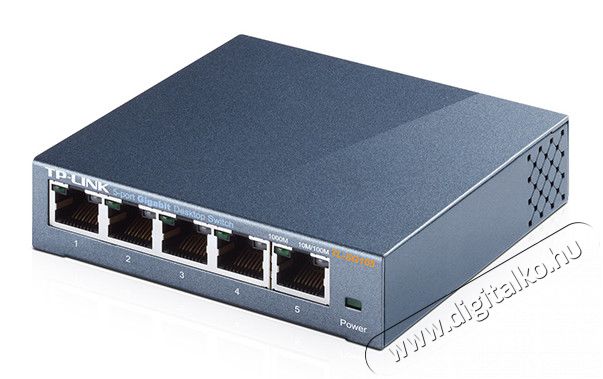 TP-LINK TL-SG105 5port 10/100/1000Mbps LAN nem menedzselhető asztali Switch Iroda és számítástechnika - Hálózat - Switch