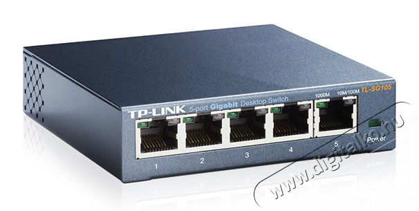 TP-LINK TL-SG105 5port 10/100/1000Mbps LAN nem menedzselhető asztali Switch Iroda és számítástechnika - Hálózat - Switch - 313245