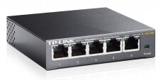 TP-LINK TL-SG105E 5port 10/100/1000Mbps LAN menedzselhető asztali Switch Iroda és számítástechnika - Hálózat - Switch - 313246