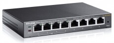 TP-LINK TL-SG108PE 8port GbE LAN 4x PoE menedzselhető asztali Switch Iroda és számítástechnika - Hálózat - Switch - 313249