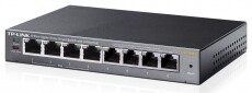 TP-LINK TL-SG108PE 8port GbE LAN 4x PoE menedzselhető asztali Switch Iroda és számítástechnika - Hálózat - Switch - 313249