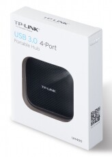 TP-LINK UH400 3.0 USB hordozható 4 portos hub Iroda és számítástechnika - Notebook kiegészítő - USB hub / elosztó - 313272