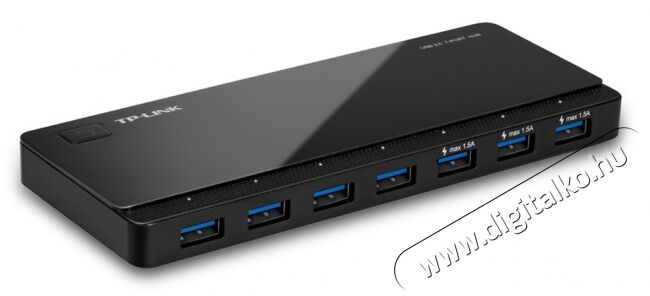 TP-LINK UH700 7 portos 3.0-s USB hub Iroda és számítástechnika - Notebook kiegészítő - USB hub / elosztó - 313273