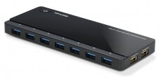 TP-LINK UH720 7 portos 3.0-s USB hub 2 töltési csatlakozással Iroda és számítástechnika - Notebook kiegészítő - USB hub / elosztó - 313274
