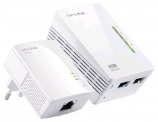 TP-LINK WPA2220KIT Powerline áramköri jeltovábbító Iroda és számítástechnika - Hálózat - Lefedettségnövelő / jeltovábbító - 301798