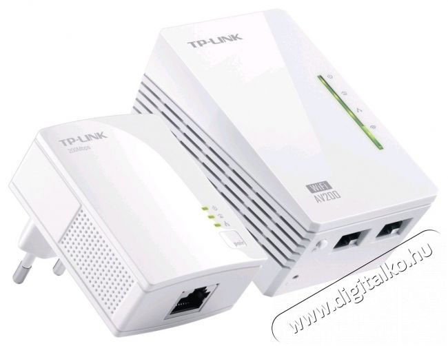 TP-LINK WPA2220KIT Powerline áramköri jeltovábbító Iroda és számítástechnika - Hálózat - Lefedettségnövelő / jeltovábbító - 301798