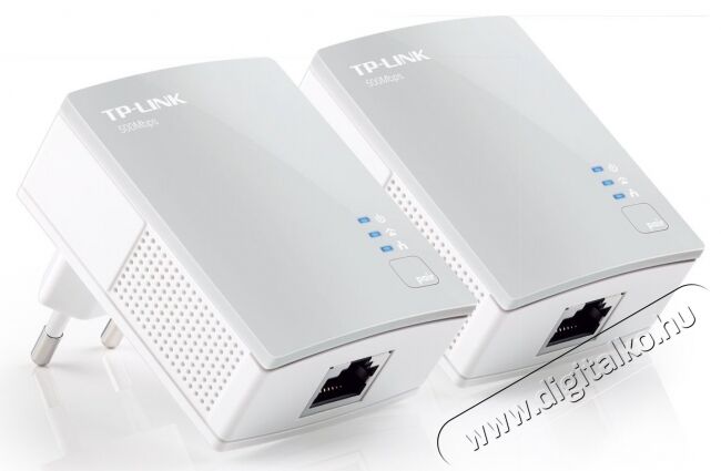 TP-LINK TL-PA4010KIT Powerline áramköri jeltovábbító Iroda és számítástechnika - Hálózat - Lefedettségnövelő / jeltovábbító - 301796