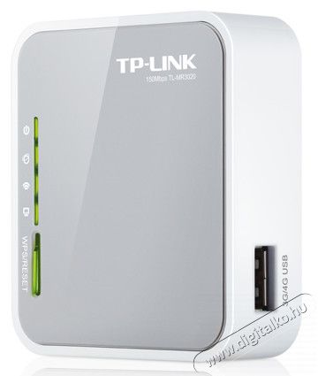 TP-LINK TL-MR3020 Vezeték nélküli 150Mbps 3G/4G Router Iroda és számítástechnika - Hálózat - Router - 314945