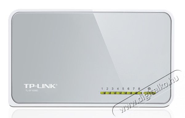 TP-LINK TL-SF1008D 8port 10/100 asztali Switch Iroda és számítástechnika - Hálózat - Switch - 313226