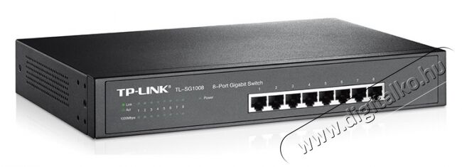 TP-LINK TL-SG1008 8port LAN 10/100/1000Mbps asztali Switch Iroda és számítástechnika - Hálózat - Switch - 313234