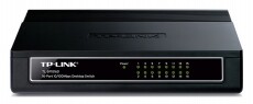 TP-LINK TL-SF1016D 16port 10/100Mbps LAN nem menedzselhető asztali Switch Iroda és számítástechnika - Hálózat - Switch - 313229