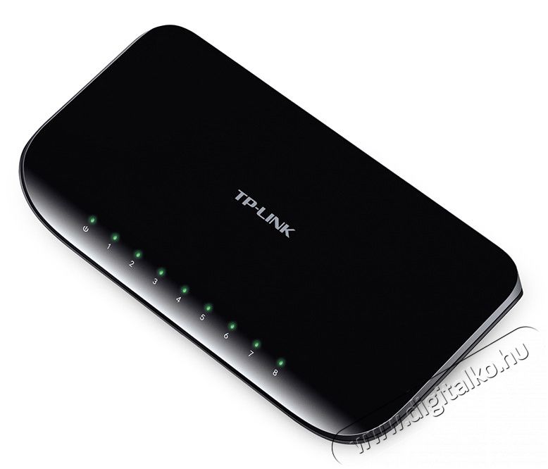 TP-LINK TL-SG1008D 8port 10/100/1000Mbps LAN nem menedzselhető asztali Switch Iroda és számítástechnika - Hálózat - Switch - 313235