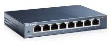 TP-LINK TL-SG108 8port 10/100/1000Mbps LAN nem menedzselhető asztali Switch Iroda és számítástechnika - Hálózat - Switch - 313247