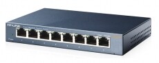 TP-LINK TL-SG108 8port 10/100/1000Mbps LAN nem menedzselhető asztali Switch Iroda és számítástechnika - Hálózat - Switch - 313247