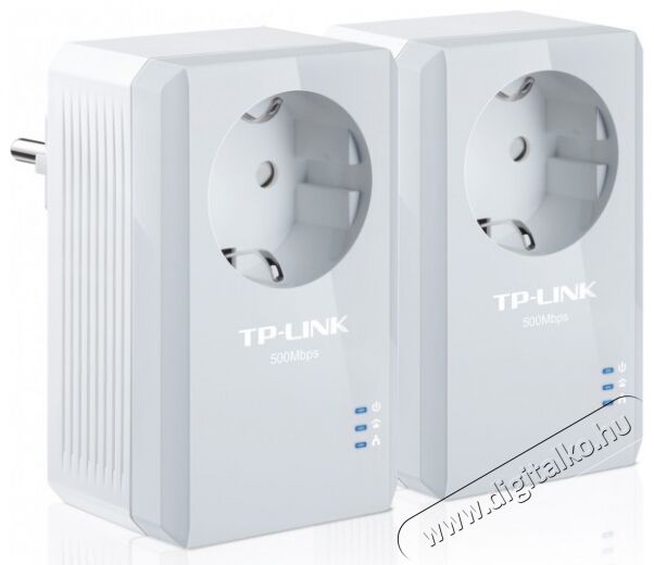 TP-LINK TL-PA4010PKIT PowerLine áramköri jeltovábbító Iroda és számítástechnika - Hálózat - Lefedettségnövelő / jeltovábbító - 306397