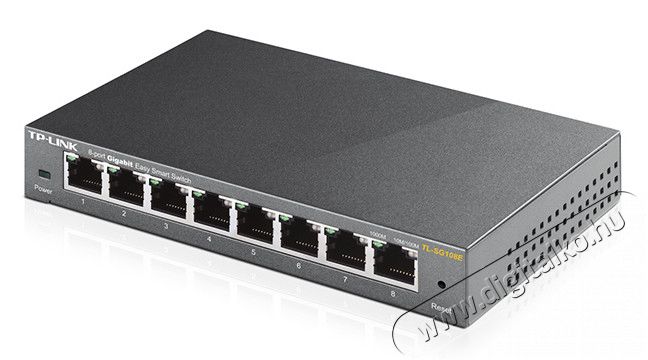 TP-LINK TL-SG108E 8-Port Gigabit Easy Smart Switch Iroda és számítástechnika - Hálózat - Switch - 313248