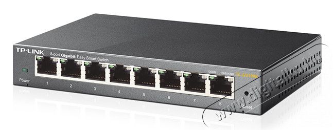 TP-LINK TL-SG108E 8-Port Gigabit Easy Smart Switch Iroda és számítástechnika - Hálózat - Switch - 313248