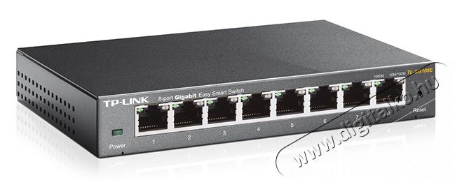 TP-LINK TL-SG108E 8-Port Gigabit Easy Smart Switch Iroda és számítástechnika - Hálózat - Switch - 313248
