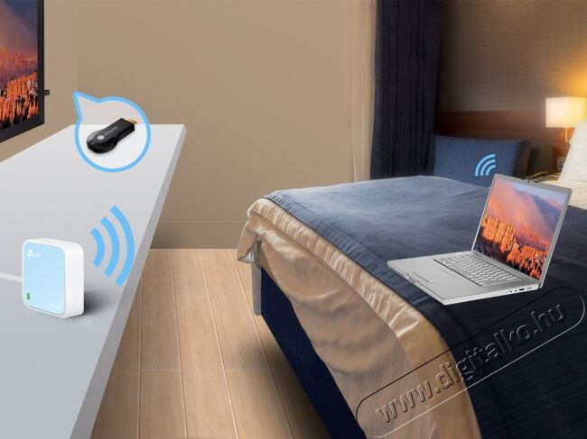 TP-LINK TL-WR802N Vezeték nélküli 300Mbps Nano Router Iroda és számítástechnika - Hálózat - Router - 313268