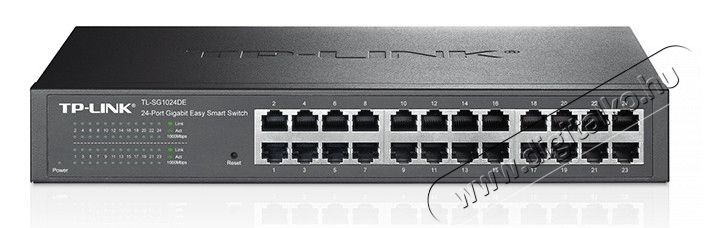 TP-LINK TL-SG1024DE 24port 10/100/1000Mbps LAN SMART menedzselhető rack Switch Iroda és számítástechnika - Hálózat - Switch - 313243