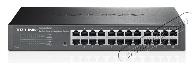 TP-LINK TL-SG1024DE 24port 10/100/1000Mbps LAN SMART menedzselhető rack Switch Iroda és számítástechnika - Hálózat - Switch - 313243