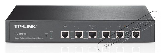 TP-LINK TL-R480T+ vezetékes (3 10/100Mbps LAN, 2 WAN) ADSL/Kábel router Iroda és számítástechnika - Hálózat - Router - 313223