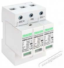 Tracon ESPD2-DC40-1000 cserélhető betéttel típusú túlfeszültség levezető Iroda és számítástechnika - Egyéb számítástechnikai termék - 394788