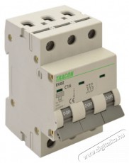 Tracon EVOZ3C25 25A C 3P 6kA kismegszakító Háztartás / Otthon / Kültér - Szerszám - Áramfejlesztő - 388866
