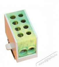 Tracon FLE-25ZS sínre szerelhető 2×25mm2 400VAC 101A főáramköri leágazó kapocs - zöld/sárga Háztartás / Otthon / Kültér - Világítás / elektromosság - Lámpa kiegészítő - 388939