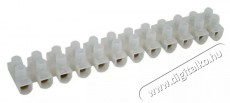 Tracon Flex. S60A-H-L H profil, 12 tag, 25mm2, 450VAC, 80A, PP natúr nyomólemezes sorozatkapocs Háztartás / Otthon / Kültér - Világítás / elektromosság - Hálózati elosztó / hosszabbító / adapter - 389140