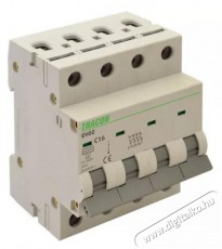 Tracon EVOZ4C32 C-4P-32A kismegszakító Háztartás / Otthon / Kültér - Világítás / elektromosság - Hálózati elosztó / hosszabbító / adapter - 405202
