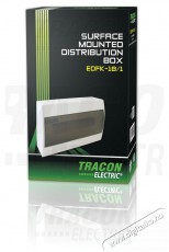 Tracon EDFK-18/1 falon kívüli 18/1 elosztó doboz Háztartás / Otthon / Kültér - Világítás / elektromosság - Hálózati elosztó / hosszabbító / adapter - 388520