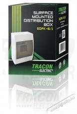 Tracon EDFK-6/1 falon kivüli elosztó doboz Háztartás / Otthon / Kültér - Világítás / elektromosság - Hálózati elosztó / hosszabbító / adapter - 388518