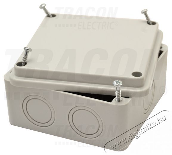 Tracon MED10105 teli fedéllel 100x100x50mm IP56 kötödoboz Egyéb - Nem forgalmazzuk ! - 389109