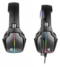 Tracer Hydra Pro GameZone Virtual Surround 7.1 USB fekete vezetékes gamer headset Audio-Video / Hifi / Multimédia - Fül és Fejhallgatók - Fejhallgató mikrofonnal / headset - 496797