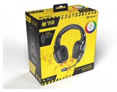 Tracer Hydra Pro GameZone Virtual Surround 7.1 USB fekete vezetékes gamer headset Audio-Video / Hifi / Multimédia - Fül és Fejhallgatók - Fejhallgató mikrofonnal / headset - 496797