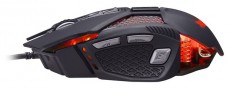 Tracer Scarab GameZone 4000 DPI LED háttérvilágítás USB optikai fekete vezetékes egér Iroda és számítástechnika - Egér - Vezetékes egér - 497862